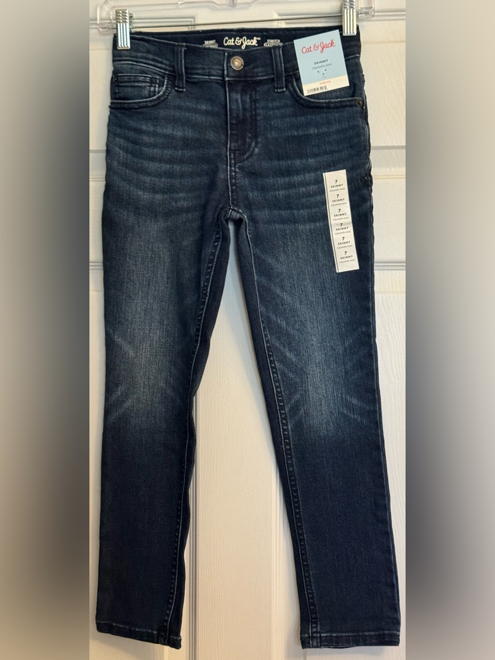 Cat & Jack Women's Skinny Jeans in Dark Blue Wash